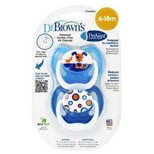 Др FOR KIDS Dr Brown`s orthodontic nipple 6-18m N240